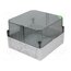 74790201 Enclosure: junction box; X: 300mm; Y: 300mm; Z: 209mm; polycarbonate GpafEXOo_CD6GSmbpg3xsqAeXtPAOvDxMSXmNT_nwCU