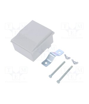 COLOR.5 Enclosure: junction box; X: 80mm; Y: 90mm; Z: 48mm; ABS; light grey 0PE3yxMzjt8x3E0cRdYQpaXtMbyMdL1LSABDJWupwuQ