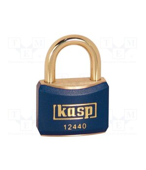 K12440BLUA1 Padlock; shackle; brass; Protection: low (level 4); A: 40mm; B: 21mm X87M9YcPR_UxsY1uMY30euIhgu-rDFFh4QZGHeEQEP0
