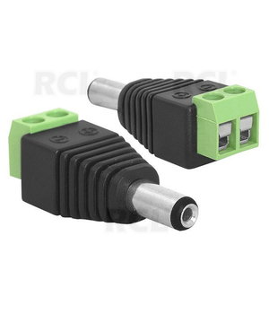 PLUG DC ø2,1/5,5 mm ar SKRŪVĒM

 CKI221V.jpg