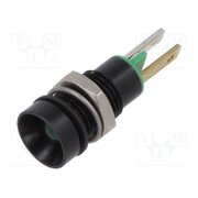 19051051 Indicator: LED; recessed; green; 2.2VDC; Ø8mm; connectors; plastic AEjaiRfT2RCSJ22AgRxqg9TwEwAjIR7Hsy2uR2q5g1o