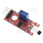 Zāles magnētiskā lauka sensora modulis KY-024 ar skaitītāju, Arduino

 CJJ0035.jpg