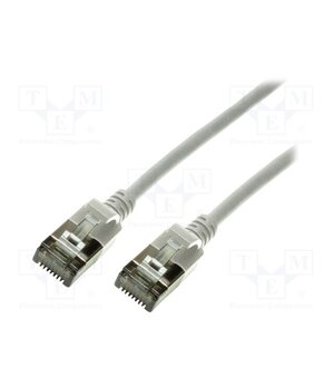CQ9052S Patch cord; RJ45 plug,both sides; U/FTP; 6a; stranded; Cu; 2m; grey ptC4BCH_lGyvXf-YBTJ6EFBPAC_D3ZCG9J_4rMLR5Tw