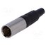 MXLR-3W Connector: XLR mini; plug; male; PIN: 3; for cable; soldering 30HKcwfkAT8w4qIOhH2U4HX8rVHPTB7jypoeY-uLW28