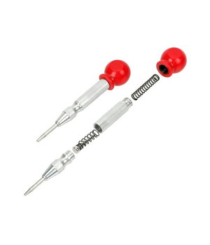 Centrējošs mehāniskais marķieris plastmasai, metālam, koksnei, 130 mm

 IRKR010+2.jpg