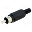 XSTO 1 SCHWARZ Connector: RCA; plug; male; with strain relief; straight cdaXKZkxopSOJxow-0i4LKt9Tr6bvk_HopiV7nqi1_w