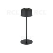 Bezvadu LED galda lampa, 2 W, 150 lm, 3000 K, 25 cm, melna

 AASV20J.jpg