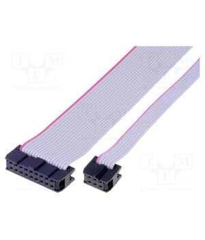 FC14600-0 Ribbon cable with IDC connectors; Tape ph: 1.27mm; 0.6m 8FbrsJpny9t8YT20AUJZBcv9L2UQ_-4NBEyLnqPRwy8