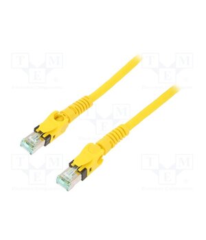 09488485745050 Patch cord; S/FTP; 6a; stranded; Cu; 5m; PUR; yellow; 27AWG; Cores: 8 3H5DKrCCMV9ydkAZxBP0Z1bsFTk7RvVMKk5f8yaXHSc