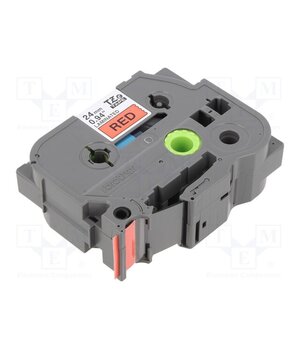 TZE-451 Tape; 24mm; 8m; red; Character colour: black; laminated,glued dNNJFRSSJ5-7PgR3lXyJZJXaMFNUGd6q4F0fpqg_yNg