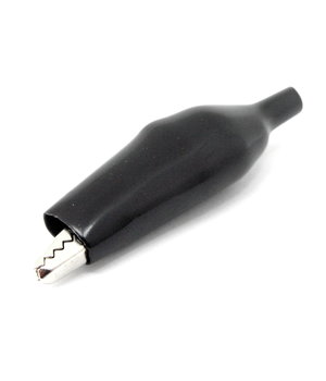 Krokodila skavas 50–60 mm, izolētas, melnas

 CKR070.jpg