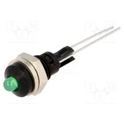 2663.8083 Indicator: LED; prominent; green; Ø6mm; for PCB; brass; ØLED: 3mm og80ewkuKOPN9XEAiZWhrVxyzn2QuJxSfykSMqmbUro