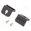 ALMF-002PBK Set of clips; aluminium; black CLV5853FLUhr9nBVj78CZwVAgNaXsq2-q8BKUsg0zoE