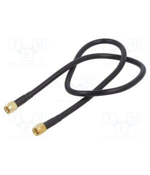 SMA-MM/OTK/0.5 Cable; 0.5m; SMA male,both sides; black; straight; 50Ω hCTdK4XK-ELqAbND1tLhoHbw-seGoSyQeRswfcYVPsg