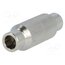 12418 Coupler; screw terminal; for cable; shielded; straight; 7mm 1ksM1tDuzXGJzAlZKZMPIuMbyqLsaV3617jI9yTrdaw