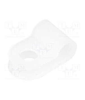 FIX-CC-19 Fixing clamp; Cable P-clips; ØBundle : 4.5mm; polyamide; natural nJgOH_K9KIUj4-_ypNIVoBVpOzyJaliufyOJerD4dJQ