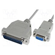 CABLE-121 Cable; D-Sub 25pin plug,D-Sub 9pin socket; Len: 3m; snapped-in 36LbkvcjaACzC4AW-GqqlluQqkCUBIWCl3F7hrvXW-U