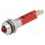 19040353 Indicator: LED; prominent; red; 24VDC; Ø8mm; IP67; connectors; 80mcd 0N3kelQP13COsY09ZJojM5iMdlhWfpm6dgyWbgj5s2Y