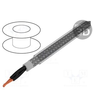 470021CY CL321 Wire; Pro-Met; 2x1mm2; shielded,tinned copper braid; PVC; 50m W9tRBiLAQiR945ZtPy6GiAEIBRjeIvN9y1kewbPqmqM