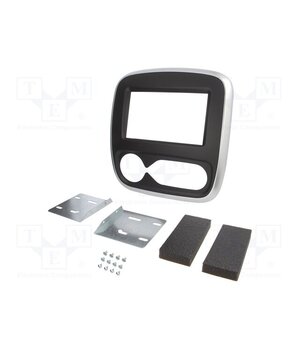 381250-18-2 Radio frame; Fiat,Nissan,Opel,Renault; 2 DIN; black,silver bTRISOMSMI9GwJgG6x7tSRlVNfLYucK3ksPF_zyKL_0