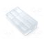 KKNO2010 Container: collective; with partitions; transparent; 180x90x35mm CWHKY_uJhGSvT89Mq18eLJWytewKlx5yVuEp0oKuavc