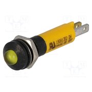 19081352 Indicator: LED; prominent; yellow; 24VDC; 24VAC; Ø8mm; IP67; 1100mcd yYfw1QwbAZk3Oc1jDSxD9hdv7y18FP2I1vKEu2dl6GY