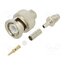 100023342 Connector: BNC; plug; straight; 50Ω; crimped; Contacts: brass VLahCxGwbJmXhhUxzlCffIGhXmcmlCuzJ1bgAMxqVzs