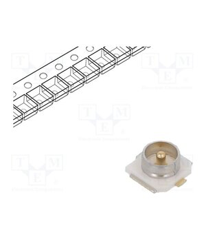 CONMHF1-SMD-T Connector: U.FL (IPX/AMC); socket; 50Ω; SMT; male; cut from reel pwSjHu27g0Y52s1AvpdaizEvwfsz54070Lz3RB86pzk