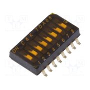 TDA08H0SB1 Switch: DIP-SWITCH; Poles number: 8; OFF-ON; 0.025A/24VDC; Pos: 2 OJ9Ik36HoAl2PxvtKx7Ho8Xmt6Lf1PweeZ3i5Ko89Hc
