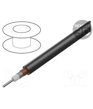 2170016 Wire: coaxial; RG6A/U; wire; CCS; PVC; black; 8.43mm LnHC2SkgblPjlzVceUhlCXVCK0SSqHCoKZd77Nwgj1Y