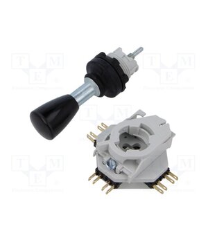 44-800.4 Joystick; Leads: connectors; Leads dim: 2.8x0.5mm; Cutout: Ø22.3mm vOkHkc8RmB15L7v6Xc3nl-viz50erBt8_YnxuhicTNs