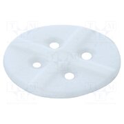 108-021 Spacer sleeve; LEDs,LED; Øout: 5.7mm; L: 0.5mm; white; Bulb: T1 3/4 zohPQNh_WuQTIRmBMcaSsilo5GySnw2lJgr2nRXBKtI