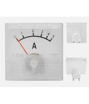 ANALOGAIS PANEĻA MĒRĪTĀJS 0–5 A kvadrātveida, 40 x 40 x 25 mm ar šuntu

 ATRA05SLC.jpg