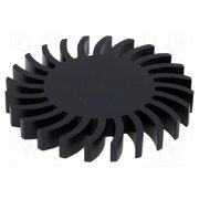 SK57210SA Heatsink; LED; Ø: 85mm; H: 10mm; 2.25K/W; black 91kfytdry9FHAtlq3ctoHyh8i-7EwL0Bx1o867joKII