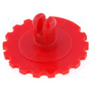5371 Knob; thumbwheel; red; Ø16mm; for mounting potentiometers lU9KFZiiv17Am1xTNYbjZCwq-iNXT8j4XOYPrBhotwk