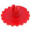 5371 Knob; thumbwheel; red; Ø16mm; for mounting potentiometers lU9KFZiiv17Am1xTNYbjZCwq-iNXT8j4XOYPrBhotwk
