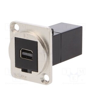 CP30202M Coupler; mini DisplayPort socket,both sides; FT; 19x24mm; metal KAUBjvGzb9OpwVGG9hXLN7Lgyy2qDDOfkbLZbBHuk-8