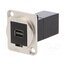 CP30202M Coupler; mini DisplayPort socket,both sides; FT; 19x24mm; metal KAUBjvGzb9OpwVGG9hXLN7Lgyy2qDDOfkbLZbBHuk-8