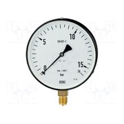 12231398 Manometer; 0÷25bar; Class: 1.6; 100mm; Temp: -25÷60°C; IP50; steel qIRhHlhPfJNUPBJqBTU4fYmPlE6Q4Sl917cNHqsVio0