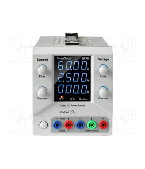 P 6172 Laboratory power supply: standard; single-channel; Uout: 0÷60VDC Ew7TnRNy3qYuDTradEOVG0VtUdA3GD5uA_acQxONCbQ