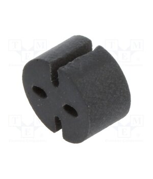 ELM 1-1MM Spacer sleeve; LED; Øout: 5.1mm; ØLED: 3mm,5mm; L: 1mm; black; PVC m_ztjD3KfhO1V6QBxfVlXOEiPCcXWIFqx4kPxLvR64g