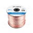 SC-2X10-10CC-1000-TR Wire: loudspeaker cable; 2x1mm2; stranded; CCA; transparent; 300V UbrXtmumBlD73BP9X6tNZ6cf8_25HIWI3EQEU94gdLE