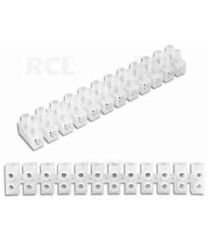 TERMINĀLA BLOKS 6 mm², 10 A, ar skrūvēm, balts

 CKKV6B_30.jpg