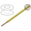 FLRY-A0.35-YL/1 Wire; FLRY-A; 1x0.35mm2; stranded; Cu; PVC; yellow; 60V; Class: 5 7NSnvW2GsstanhdQ-GkD29mNETE0xeTsQLiveTZ_Xwg