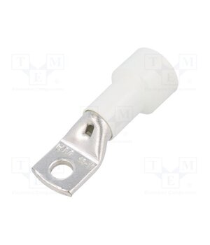 BM05143 Tip: ring tube; M10; Ø: 10.5mm; 95mm2; crimped; for cable; insulated gjL9m30K6ljsjYhDtRhWgAVfWsGQGB8QQgtHzMg4CaE