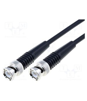 CABLE-BNC-1 Cable; 1m; BNC male,both sides; black; 50Ω IUC3qoOB_W-iJyJwRBuUNzmm7xQ8tkEdHJkxBHVffJI