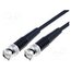 CABLE-BNC-1 Cable; 1m; BNC male,both sides; black; 50Ω IUC3qoOB_W-iJyJwRBuUNzmm7xQ8tkEdHJkxBHVffJI