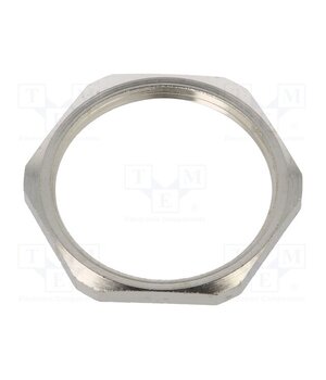 2702 Nut; PG29; brass; 42mm; Thread: PG; Plating: nickel PFMv6JSr57LwafN5JuGT_fJhOnVamA8eXZxwaFBPYJU