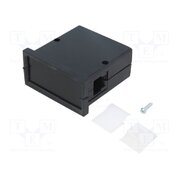 KM-61-PG/BK Enclosure: panel; X: 72mm; Y: 72mm; Z: 36mm; ABS; black; screwed 4L7ofFqDjVAPs-yFNIXVENhUNKyjev2GM8oKa2aEkDQ