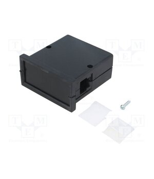 KM-61-PG/BK Enclosure: panel; X: 72mm; Y: 72mm; Z: 36mm; ABS; black; screwed 4L7ofFqDjVAPs-yFNIXVENhUNKyjev2GM8oKa2aEkDQ